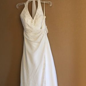 Diamonds & Lace wedding dress